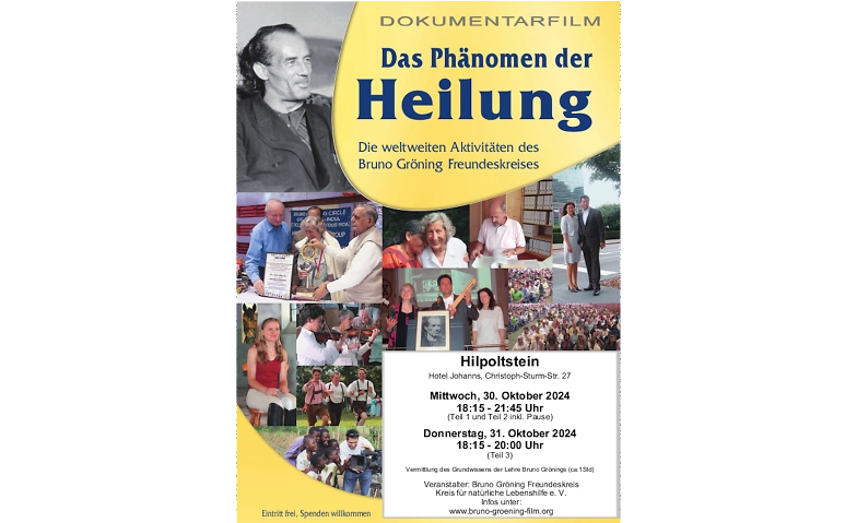 Das Ph&auml;nomen der Heilung ${singleEventLocation} Billets