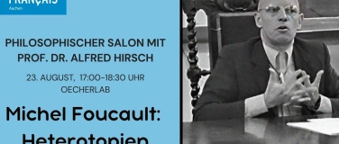 Event-Image for 'Philosophischer Salon: Michel Foucault - Heterotopien'