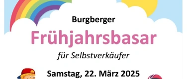 Event-Image for 'Frühjahrsbasar für Kinderkleidung und Spielzeug in Burgberg'