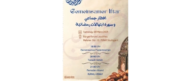 Event-Image for 'Gemeinsamer Iftar - لمة و سهرة رمضانية in Stuttgart'