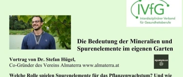 Event-Image for 'Bedeutung - Mineralien und Spurenelemente im eigenen Garten'