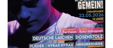 Event-Image for 'b&ouml;se&gemein 10-j&auml;hriges mit Deutsche Laichen uvm.'