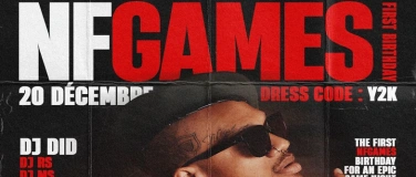 Event-Image for 'NFGAMES &ndash; 1ST BIRTHDAY  &Eacute;DITION Y2K x HIP-HOP FLOW'