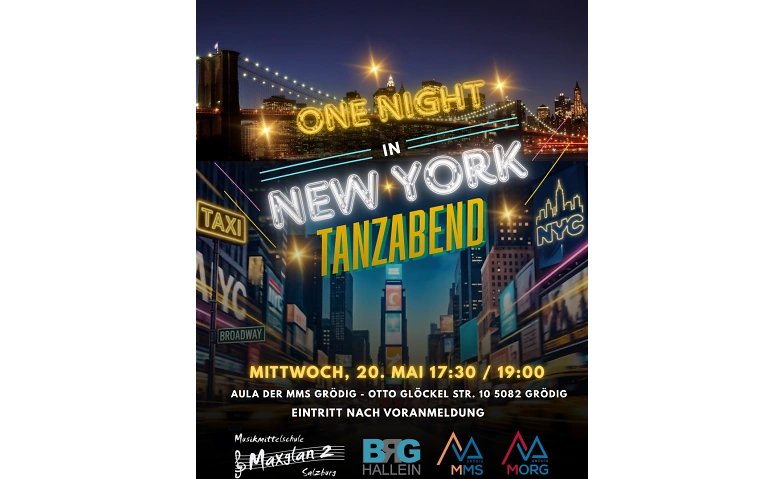 Tanzabend &bdquo;One Night in New York&ldquo; Tickets
