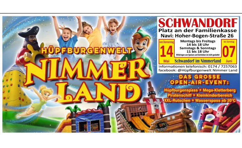 Event-Image for 'H&uuml;pfburgenwelt Nimmerland'