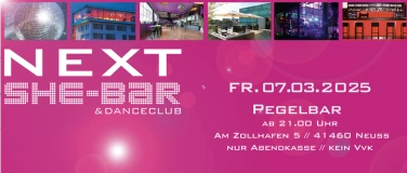 Event-Image for 'SHE-BAR & Danceclub - die Frauenparty in Neuss ( Düsseldorf)'