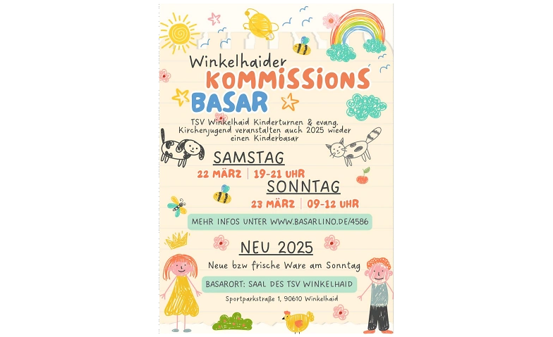 Kinderbasar Kommissionsbasar Winkelhaid - NEUERUNG AB 2025 à Winkelhaid
