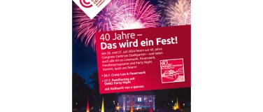 Event-Image for '40 Jahre Congress-Centrum Stadtgarten Schwäbisch Gmünd'