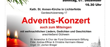 Event-Image for 'Adventskonzert - auch teilweise zum Mitsingen'