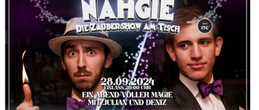 Event-Image for 'NAHGIE Die Zaubershow am Tisch'