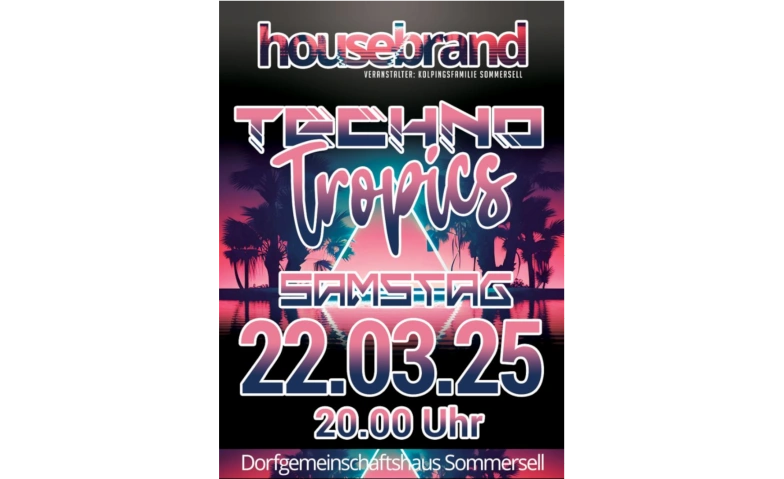 Event-Image for 'housebrand - Techno Tropics'