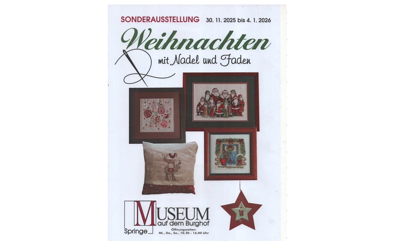 Event-Image for 'Weihnachtsausstellung "Die Vielfalt der dänischen Stickerei"'