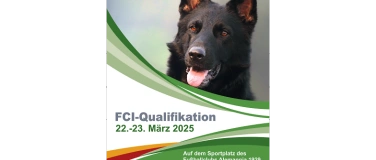 Event-Image for 'FCI-Qualifikationsprüfung Deutsche Schäferhunde Obergrombach'