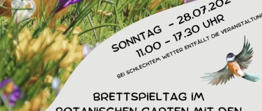 Event-Image for 'Spieltag Botanischer Garten mit den Brettspiel-Verrückten'