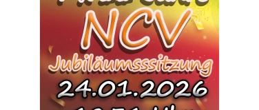 Event-Image for 'NCV Jubiläumssitzung 2026'