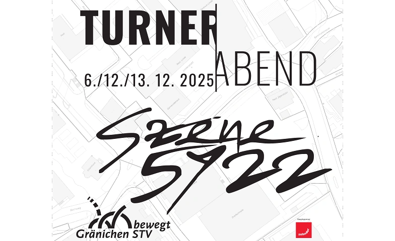 Turnerabende 2025 - Gr&auml;nichen STV Tickets
