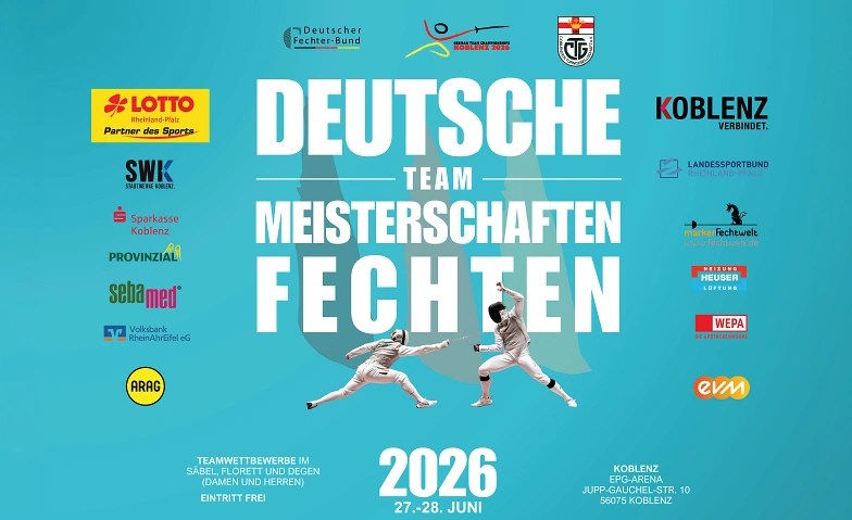 Event-Image for 'Deutsche Mannschaftsmeisterschaften Fechten 2026'