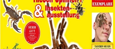 Event-Image for 'Insectophobie Riesen Spinnen & Insekten Ausstellung'