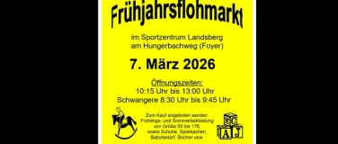 Event-Image for 'Fr&uuml;hjahrsflohmarkt der Stillgruppe Landsberg'