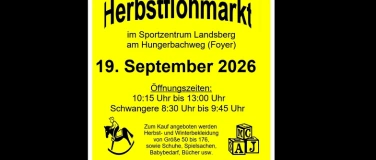 Event-Image for 'Herbstflohmarkt der Stillgruppe Landsberg'