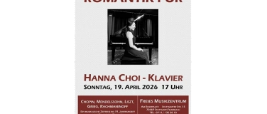 Event-Image for 'Klavierabend  "Romantik Pur! "- Hanna Choi'