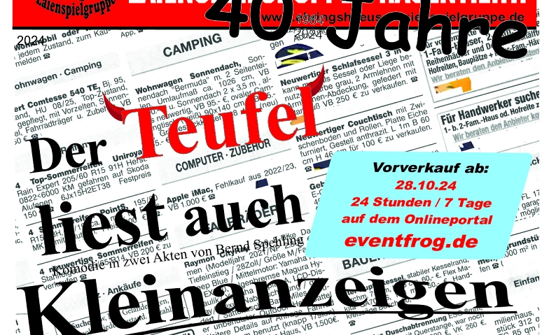 Event-Image for 'Der Teufel liest auch Kleinanzeigen'