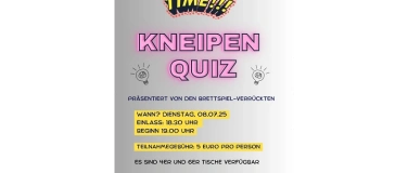 Event-Image for 'Kneipenquiz 2.0 präsentiert von den Brettspiel-Verrückten'