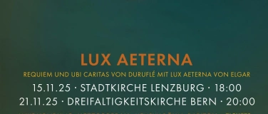 Event-Image for 'Lux Aeterna - Chorwerke von Duruflé und Elgar'