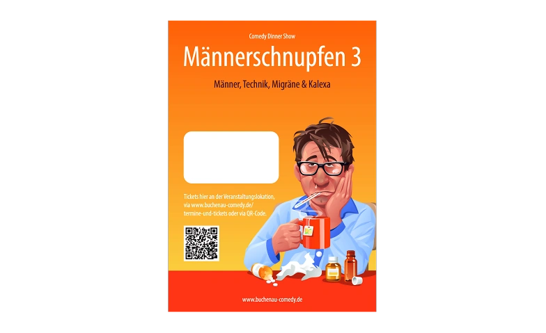 Event-Image for 'Männerschnupfen 3 Comedy Dinner'