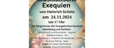 Event-Image for 'Heinrich Schütz Musikalische Exequien'