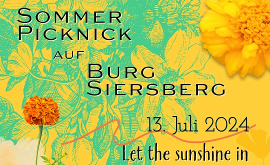Logo de sponsoring de l'événement Sommer Picknick auf der Burg Siersberg mit Rufus Miller u.m