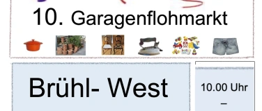 Event-Image for '10. Garagenflohmarkt Br&uuml;hl-West'