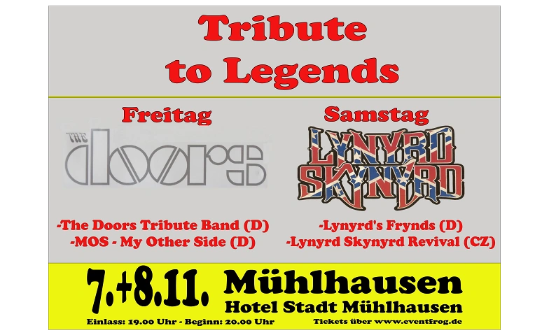Event-Image for 'Tribute to Legends'