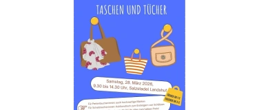 Event-Image for 'Benefiz-Flohmarkt f&uuml;r Taschen und T&uuml;cher'