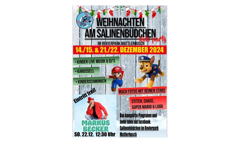 Weihnachten am Salinenb&uuml;dchen ${singleEventLocation} Tickets