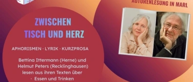 Event-Image for 'Zwischen Tisch und Herz &ndash; Autorenlesung'
