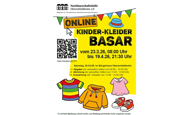 Event-Image for 'Online Kinder-Kleider-Basar der Nachbarschaftshilfe OSH'