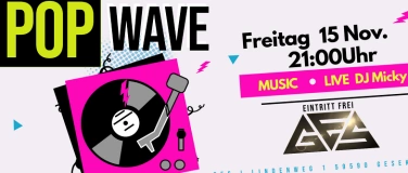 Event-Image for 'Pop & Wave - 80's Synthiepop und Wave der 80iger im GES in G'