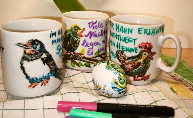 Event-Image for 'Porzellan-Art: Tassen & Teller kreativ gestalten'