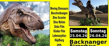 Event-Image for 'Dino Expo & Show B&uuml;rgerhaus Backnang'