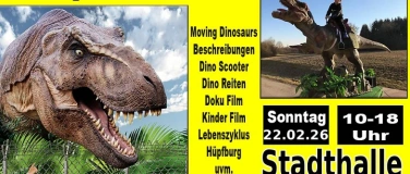 Event-Image for 'Dino Expo & Show Stadthalle Gunzenhausen'