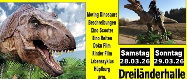 Event-Image for 'Dino Expo & Show Dreil&auml;nderhalle Passau'
