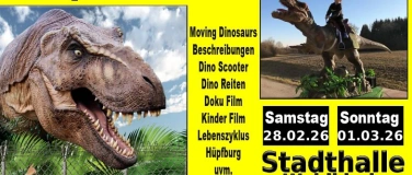 Event-Image for 'Dino Expo & Show Stadthalle Waldkirch'