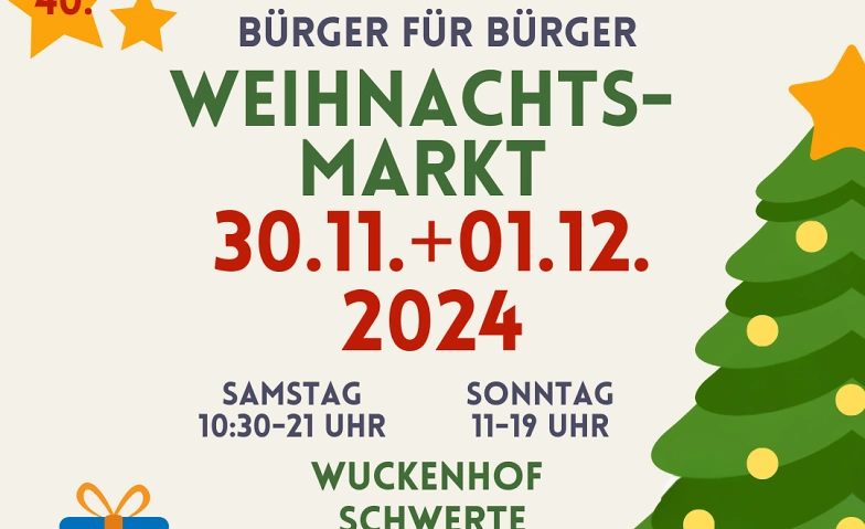 B&uuml;rger f&uuml;r B&uuml;rger Weihnachtsmarkt ${singleEventLocation} Tickets