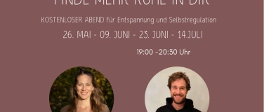 Event-Image for 'FINDE MEHR RUHE IN DIR'