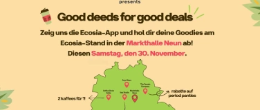 Event-Image for 'Ecosia schenkt dir Kaffee, Yoga und mehr!'