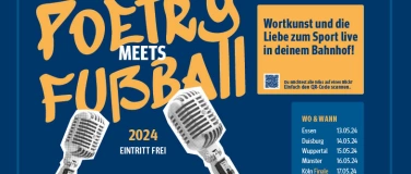 Event-Image for '„Poetry meets Fußball” im Duisburger Hauptbahnhof'