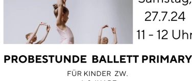 Event-Image for 'Probestunde Ballett Primary (6-8 Jahre)'