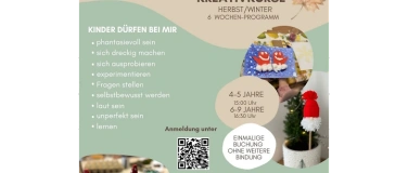 Event-Image for 'HERBST/WINTER KREATIVKURS 4-5 JAHRE'