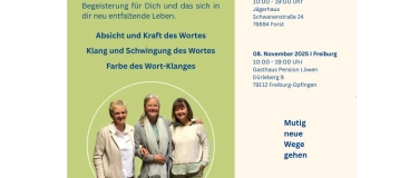 Event-Image for 'projekt3 WORT KLANG FARBE "Seminar für die neue Zeit"'